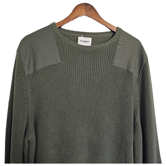 Olive Knit Dress Size XL NWOT - Picture 2 of 8